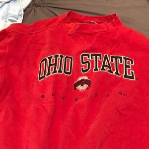 ohio state buckeyes crewneck sweatshirt